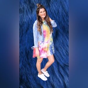 Tie-Dye Tee Dress